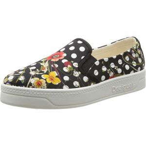 Desigual Floral Slip On Platform Sneakers Size 9